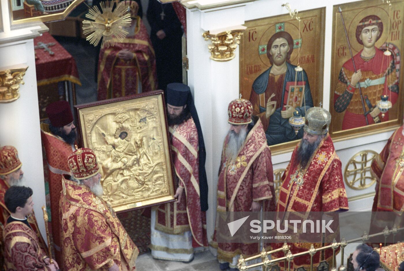 Service, Church of Victory Bearer St. George