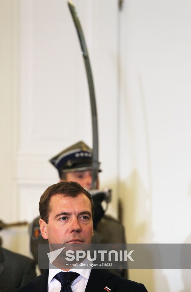 President Medvedev's official visit to Poland