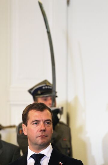President Medvedev's official visit to Poland