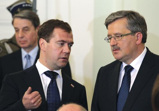 President Medvedev's official visit to Poland