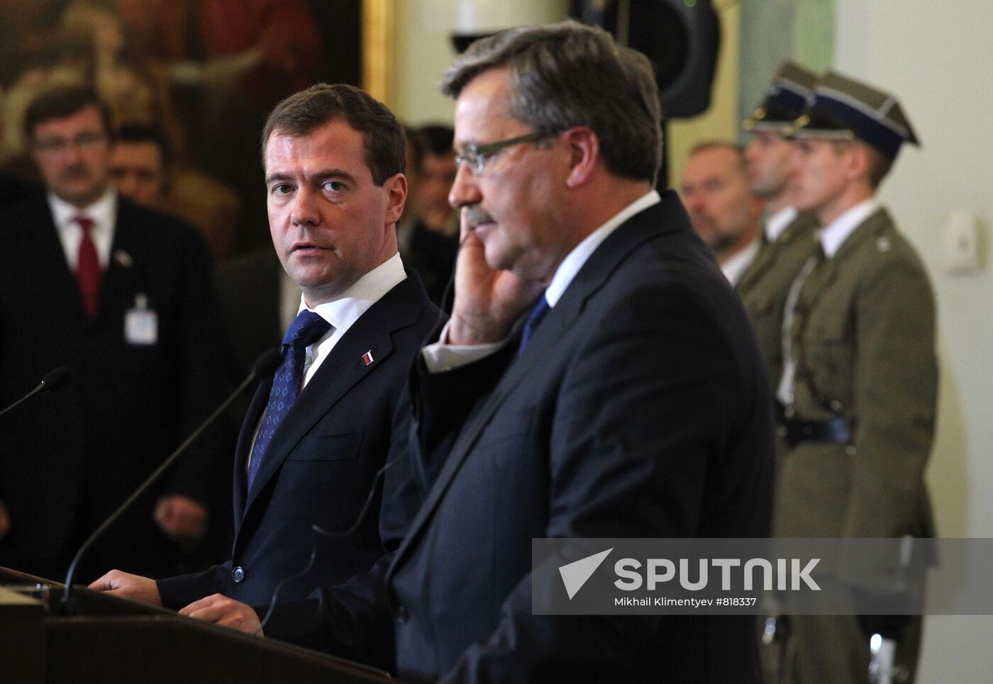 President Medvedev's official visit to Poland