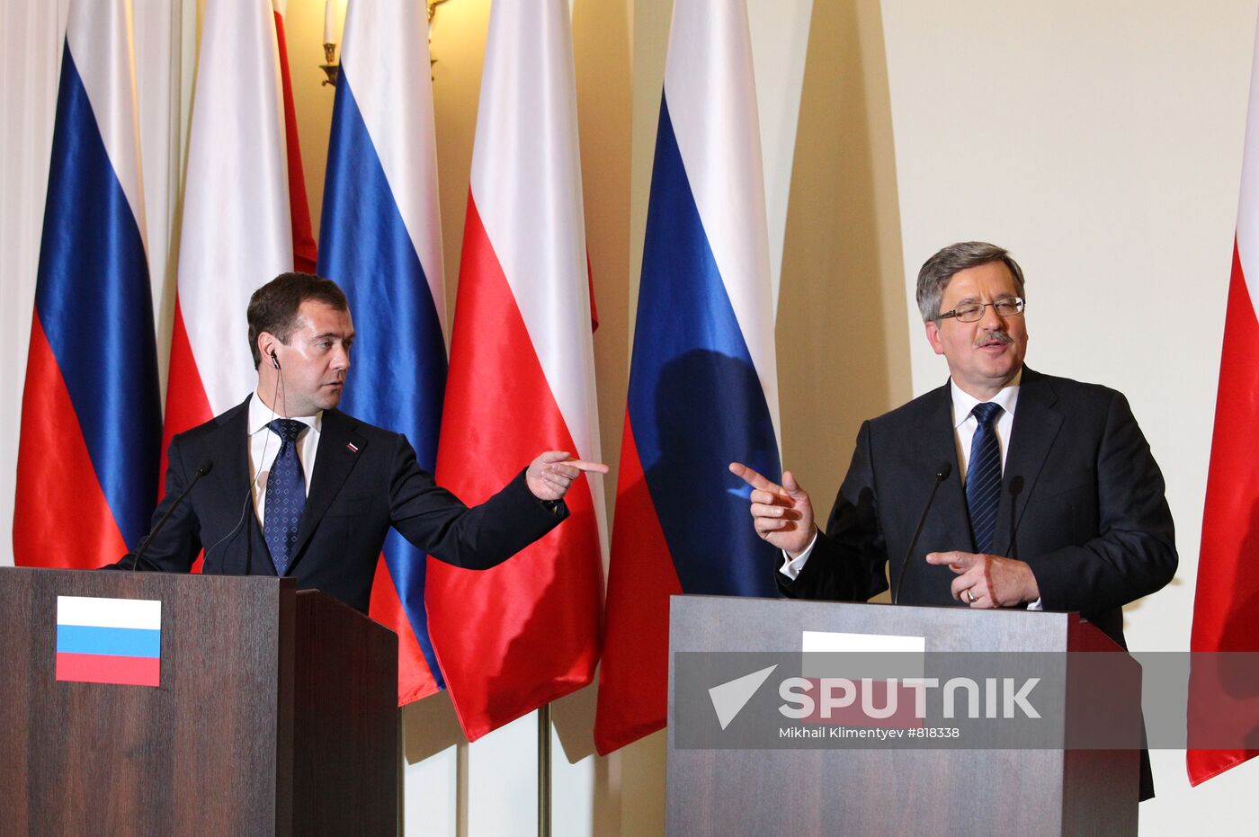 President Medvedev's official visit to Poland