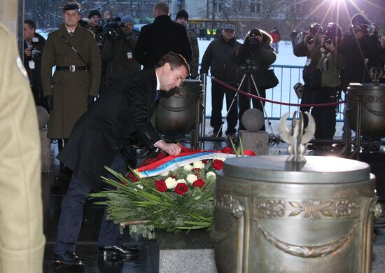 President Medvedev's official visit to Poland