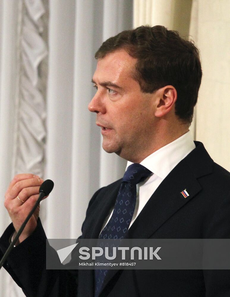 President Medvedev's official visit to Poland