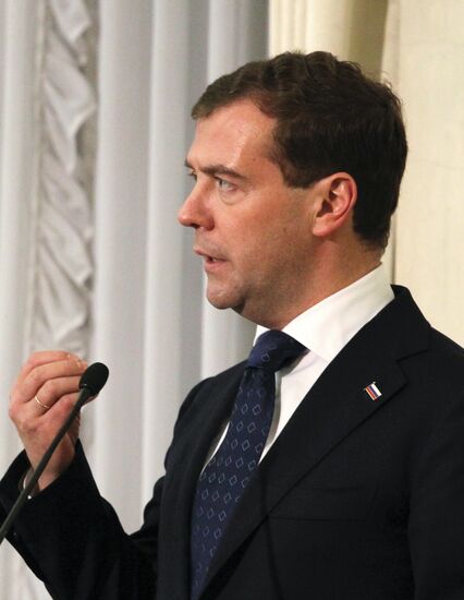 President Medvedev's official visit to Poland