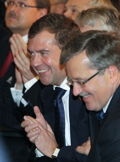 President Medvedev's official visit to Poland