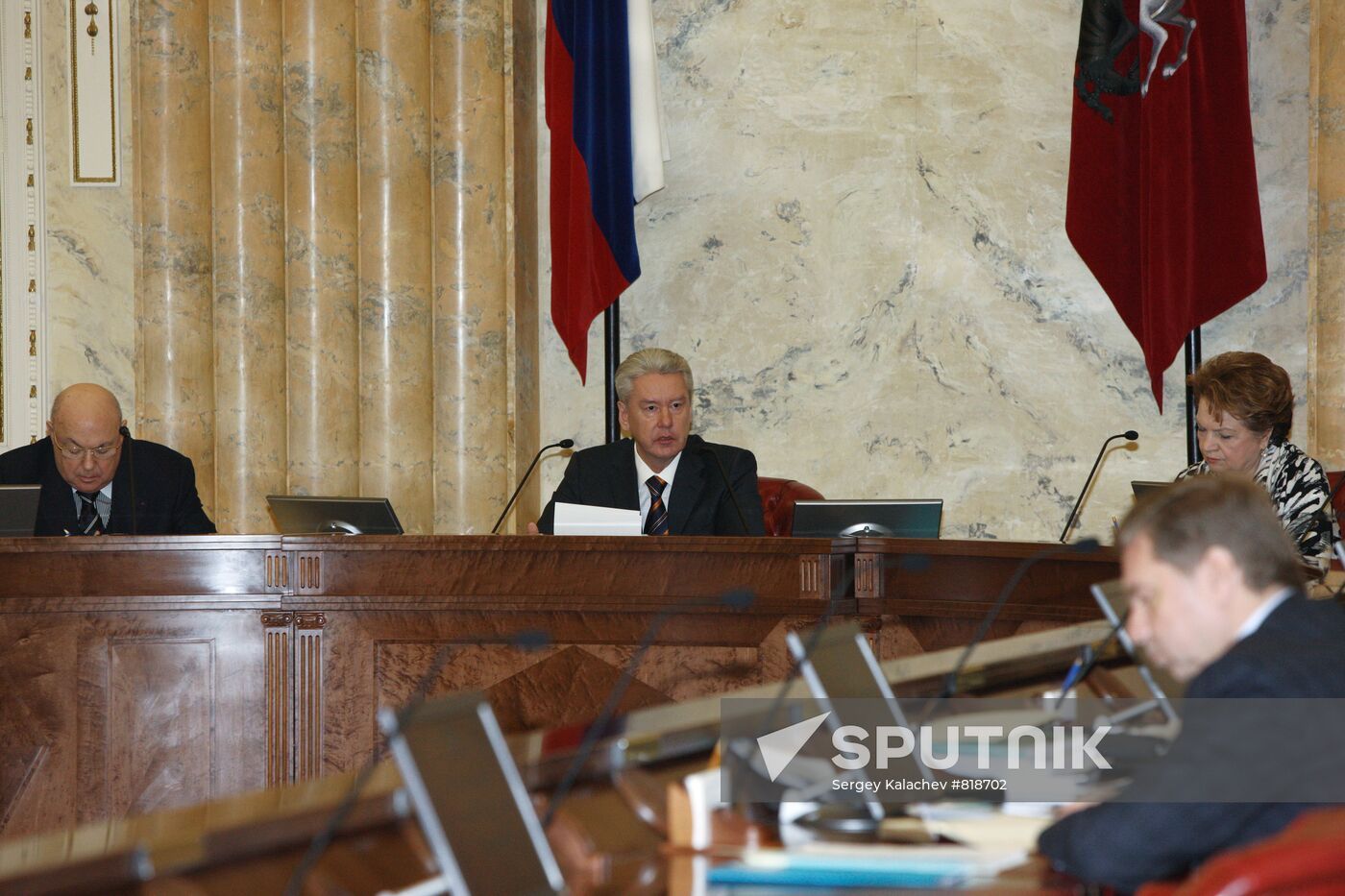 Sergei Sobyanin holds meeting of Moscow government
