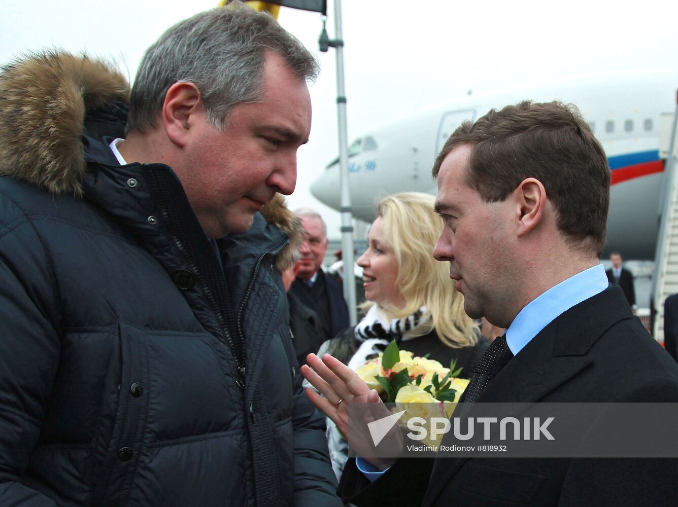 Dmitry Medvedev arrives in Brussels for Russia-EU summit