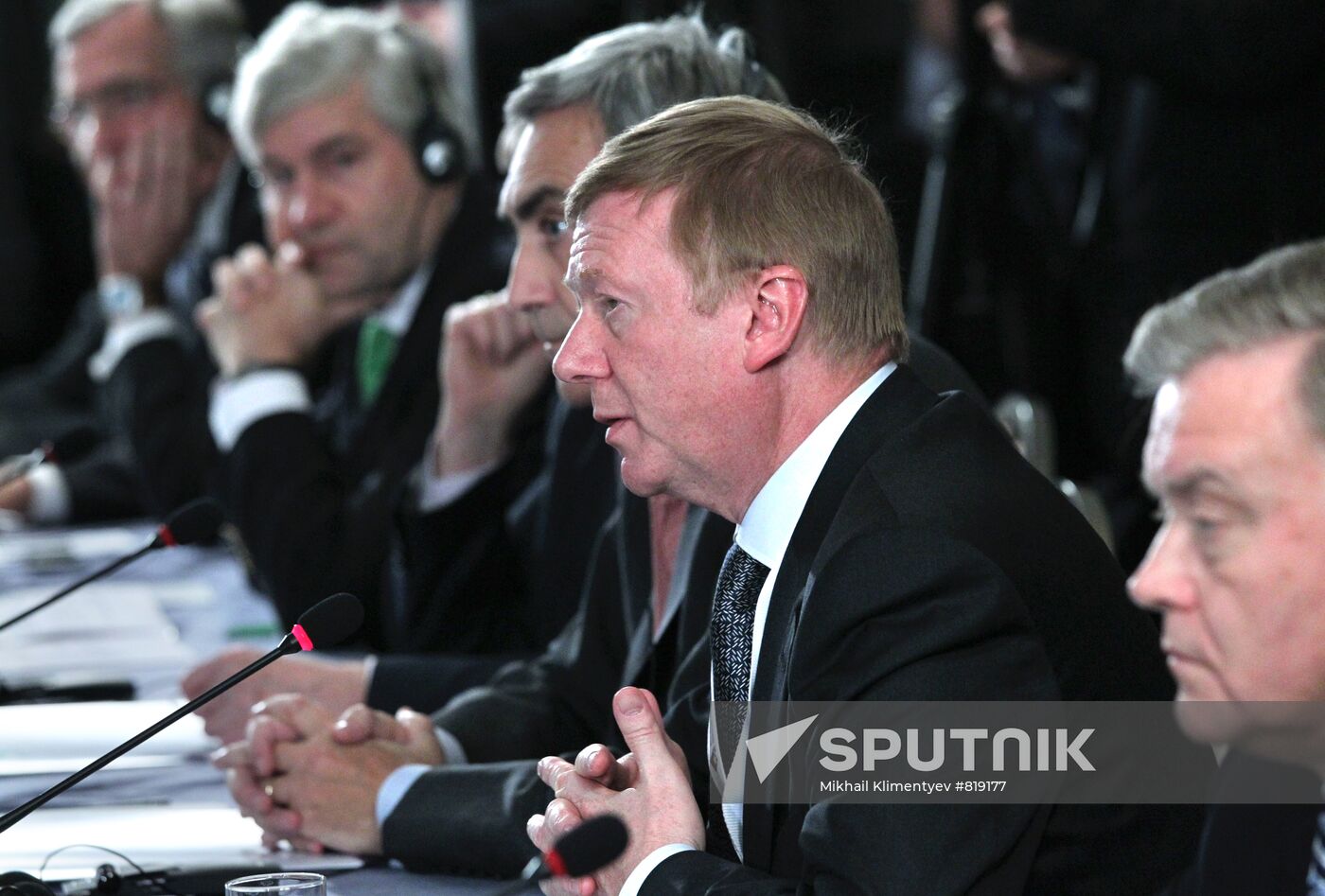 Anatoly Chubais in Brussels