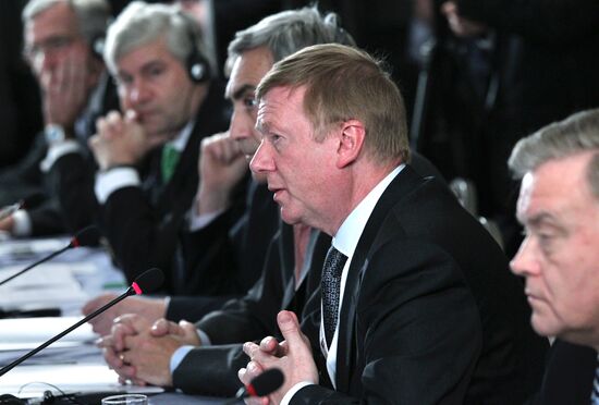 Anatoly Chubais in Brussels