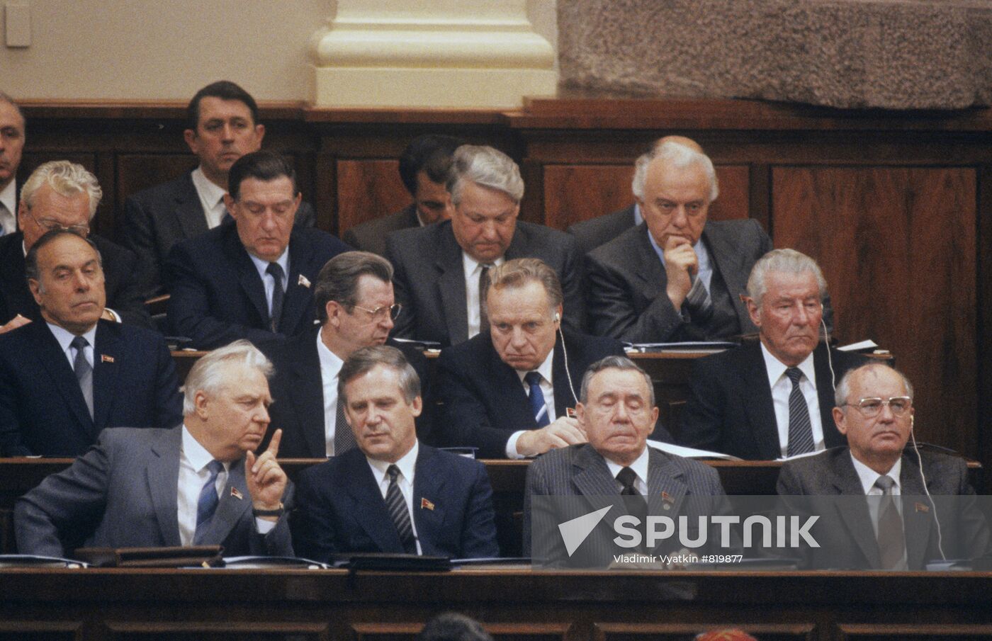 Soviet Communist Party's Politburo holding meeting