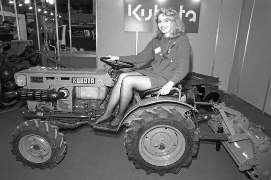 Kubota diesel tractor