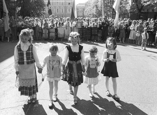 Solemn procession on Saint Mary's Day