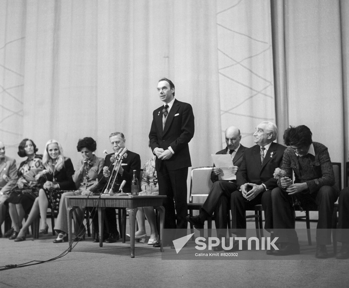 Secretary of the Board of the USSR Cinematographers Union Alexei