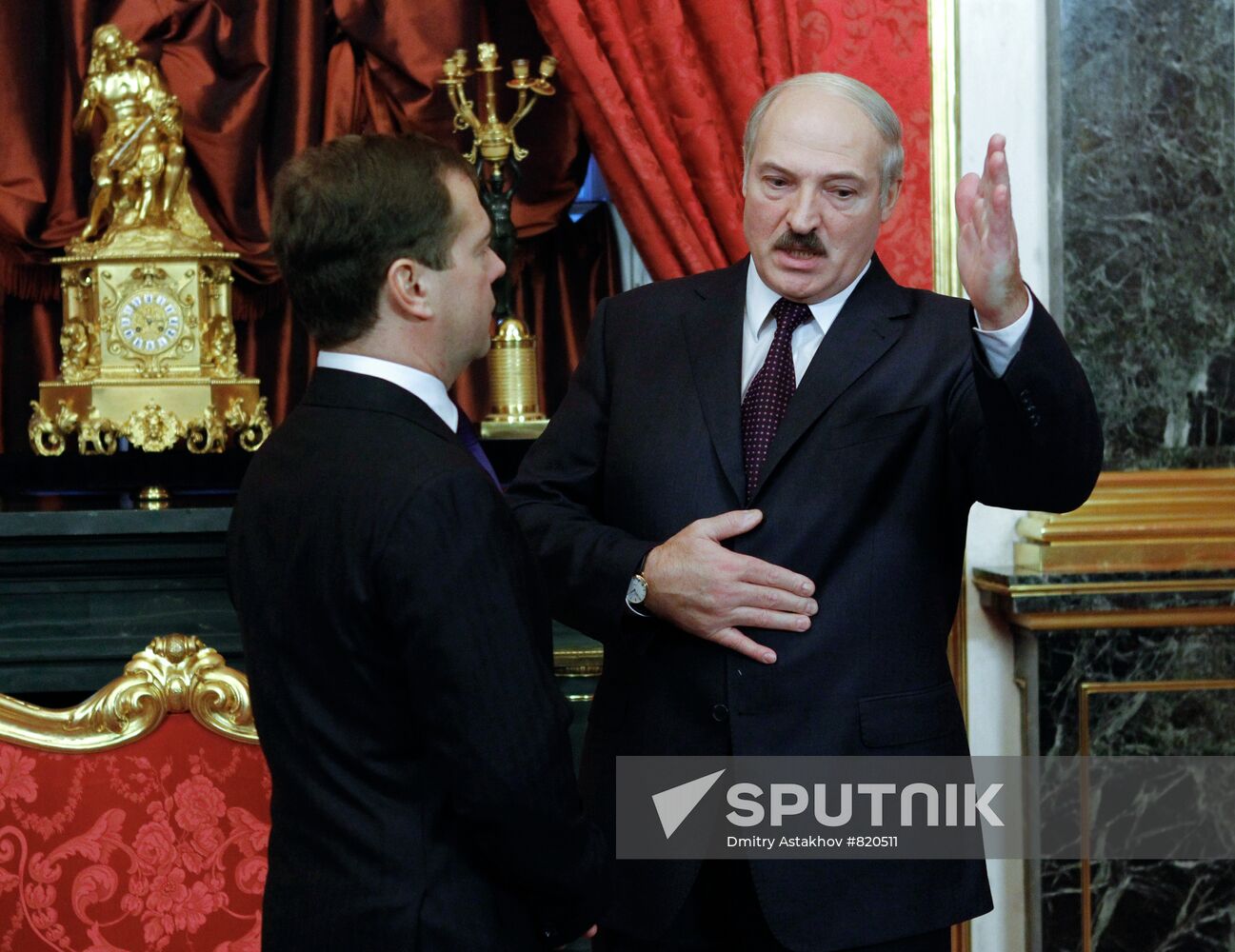 Dmitry Medvedev meets with Alexander Lukashenko