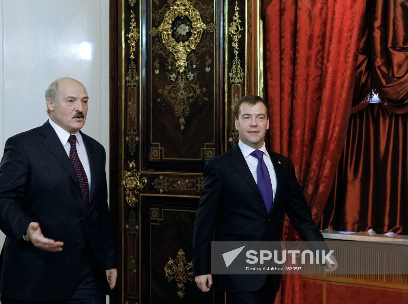 Dmitry Medvedev meets with Alexander Lukashenko