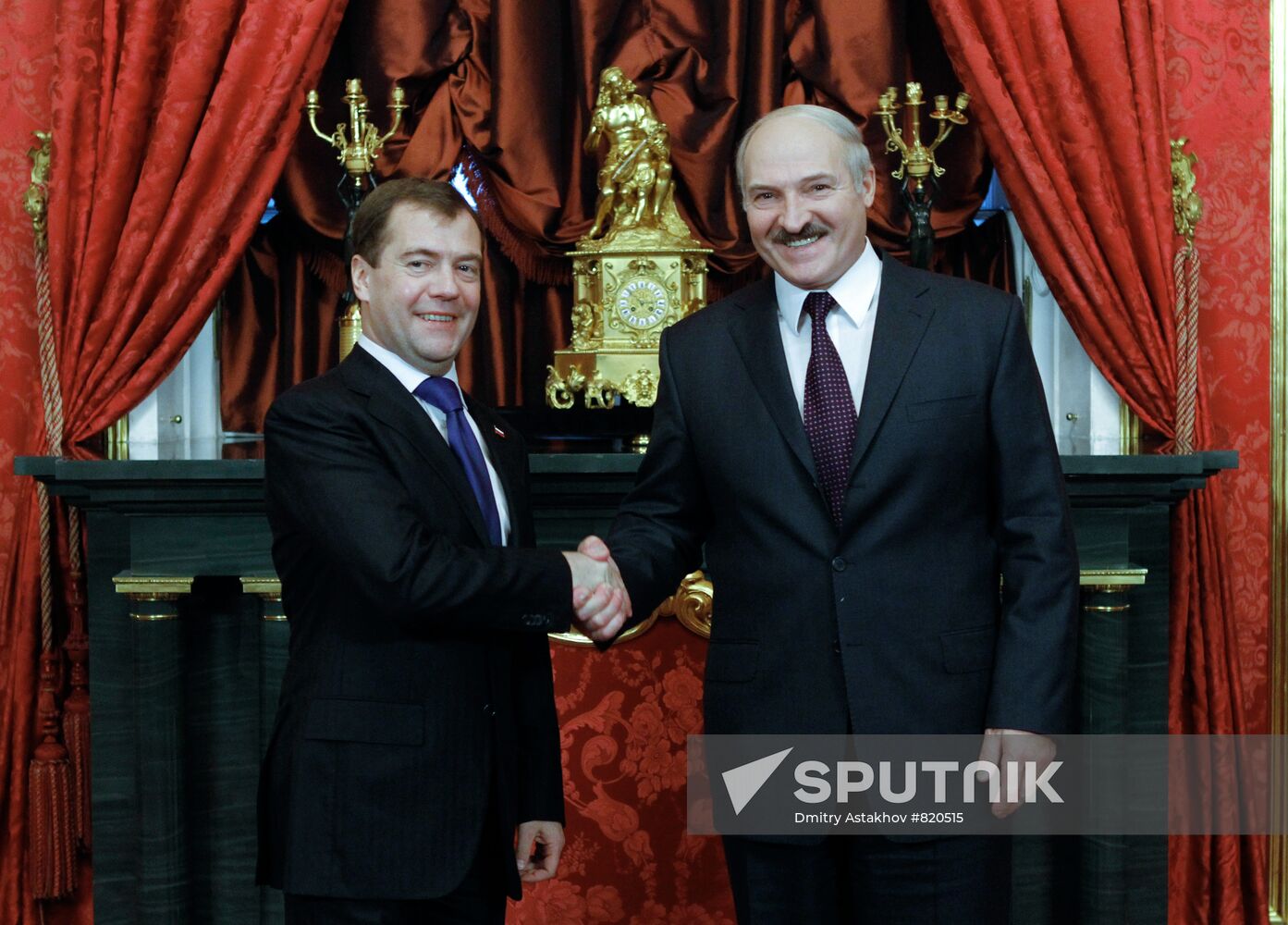 Dmitry Medvedev meets with Alexander Lukashenko