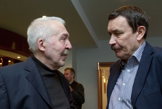 Press conference on Triumph Prize Winners