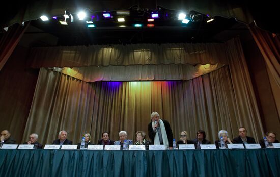 Press conference on Triumph Prize Winners