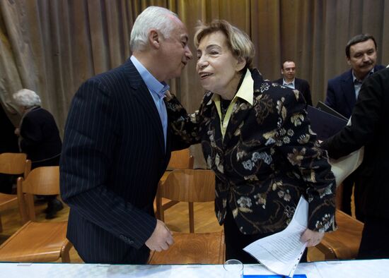 Press conference on Triumph Prize Winners