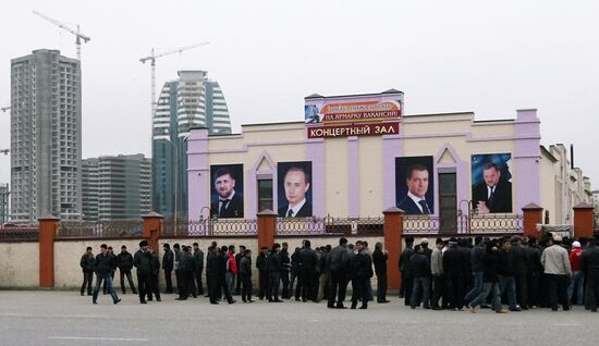 Job fair in Grozny