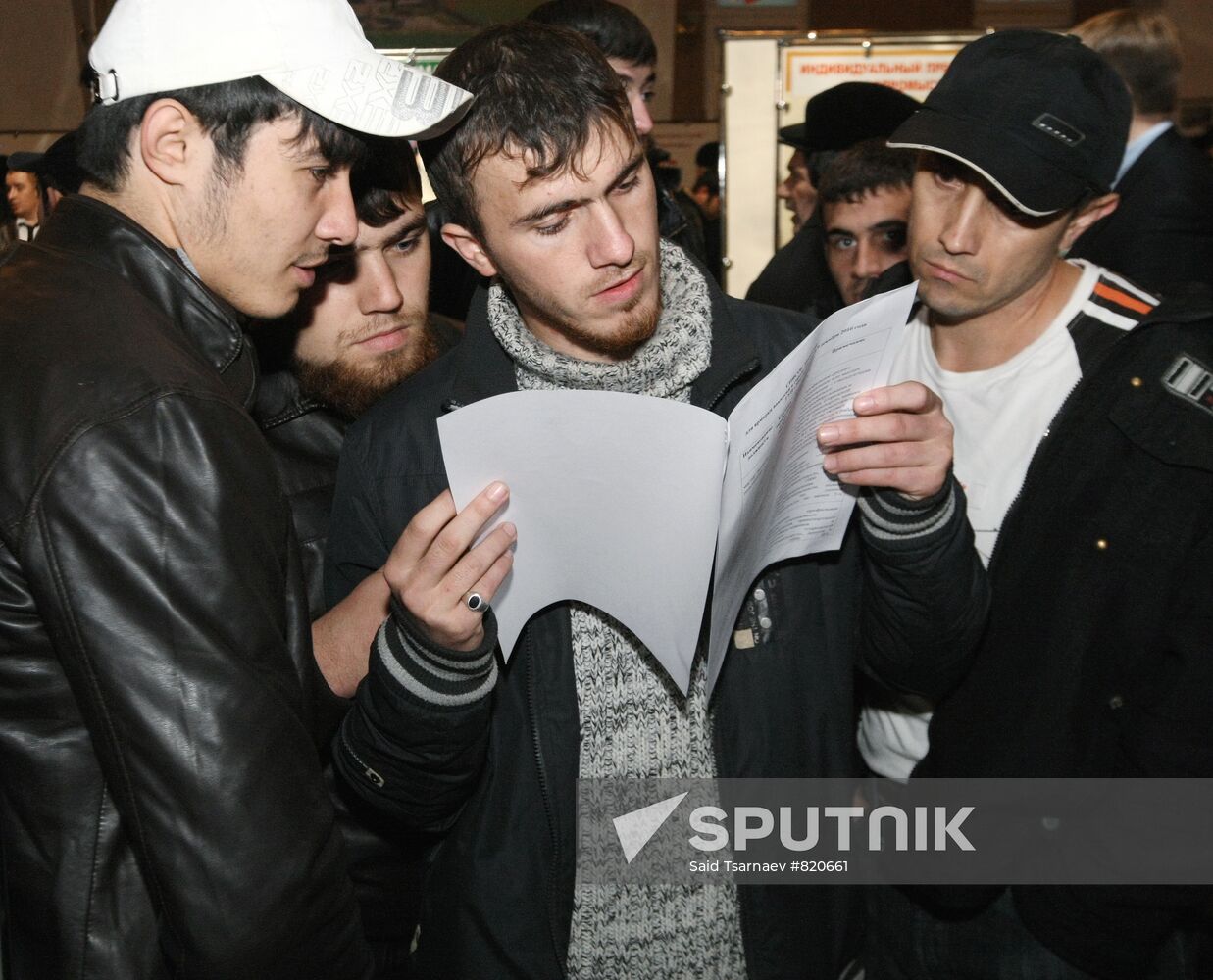 Job fair in Grozny