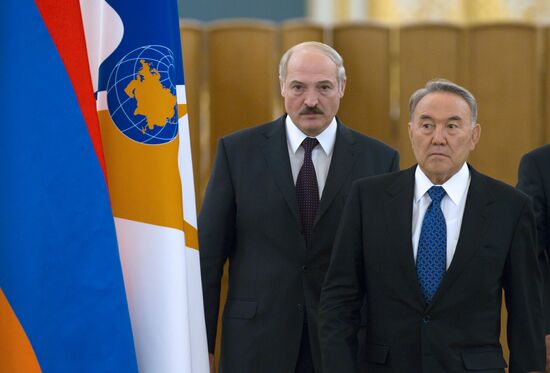 Alexander Lukashenko, Nursultan Nazarbayev
