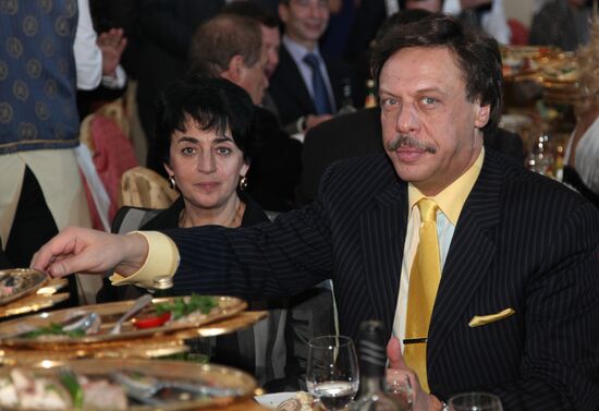 Mikhail Barshchevsky and his wife, Natalya