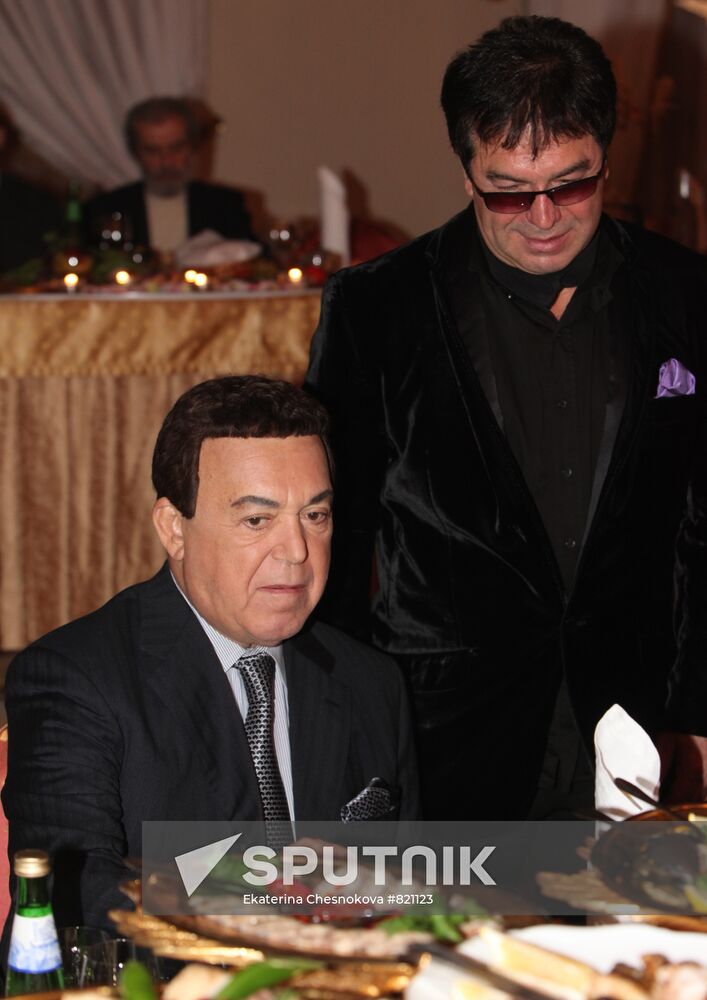 Iosif Kobzon and Anzori Aksentyev