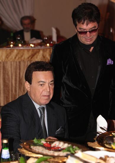 Iosif Kobzon and Anzori Aksentyev