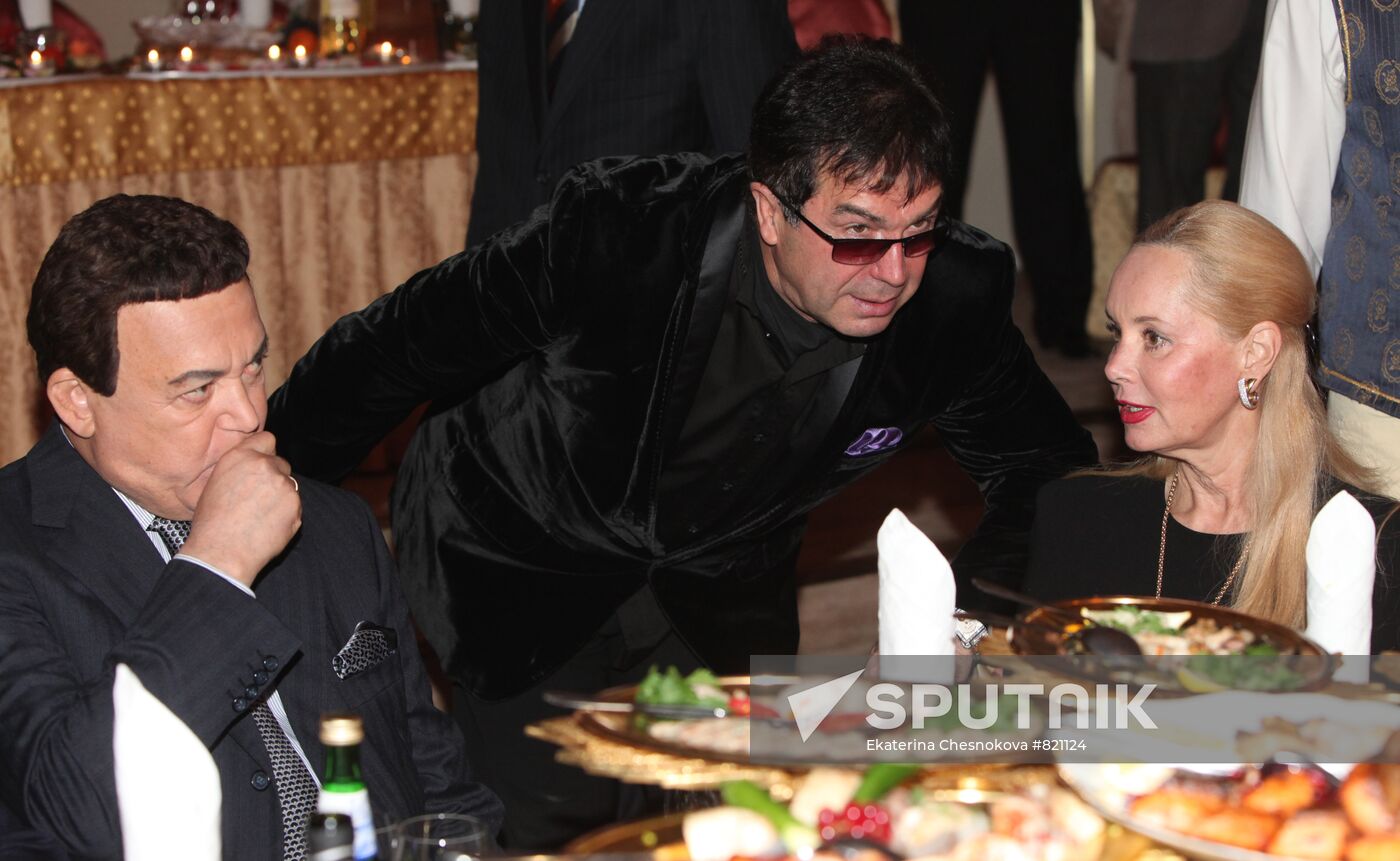 Iosif Kobzon and Anzori Aksentyev