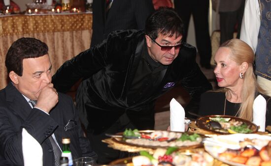 Iosif Kobzon and Anzori Aksentyev