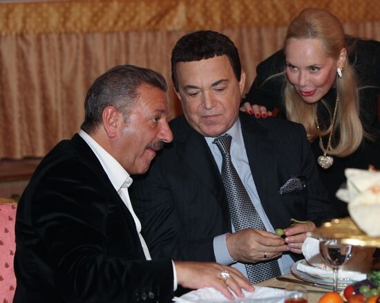 Telman Ismailov and Iosif Kobzon