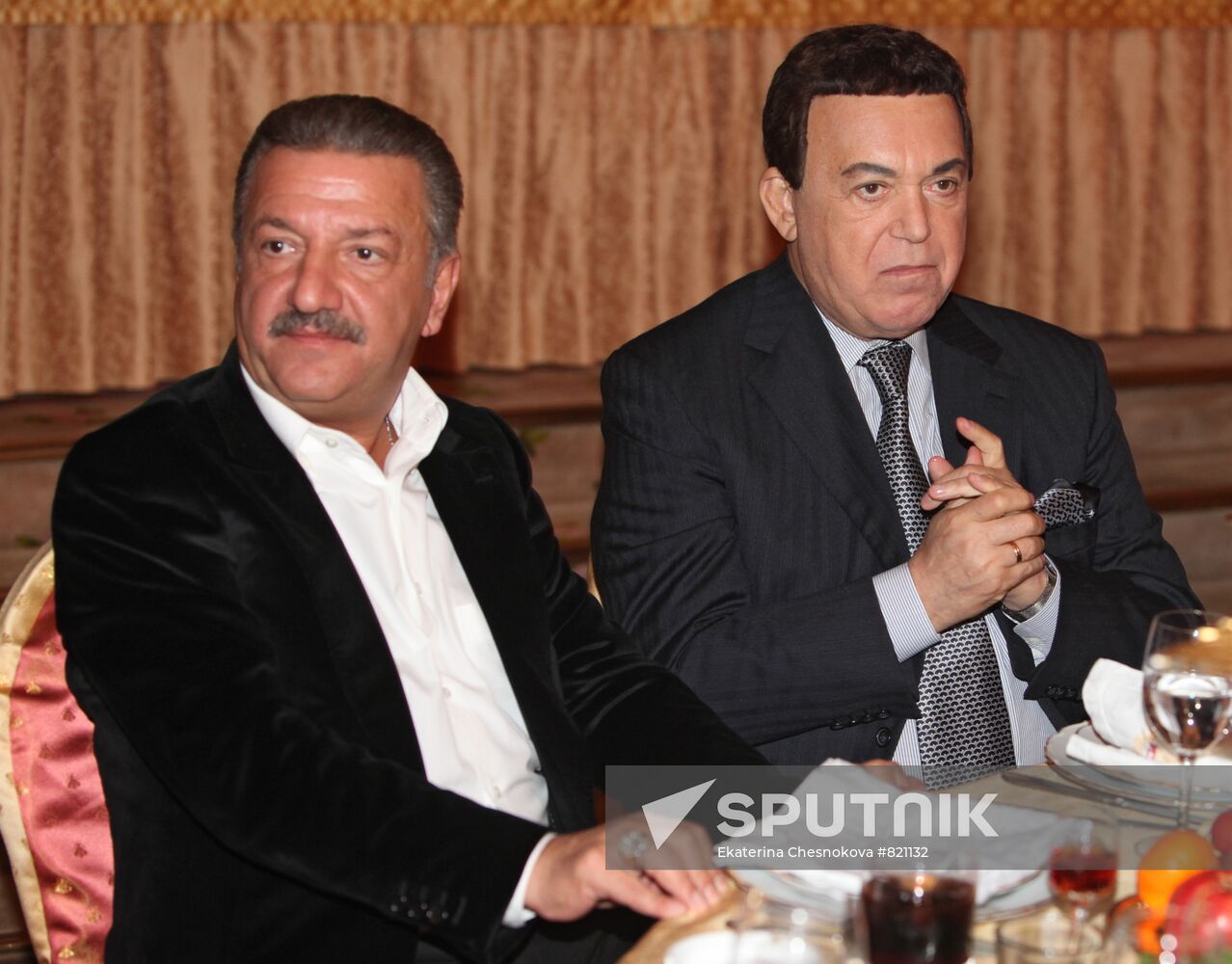 Telman Ismailov and Iosif Kobzon