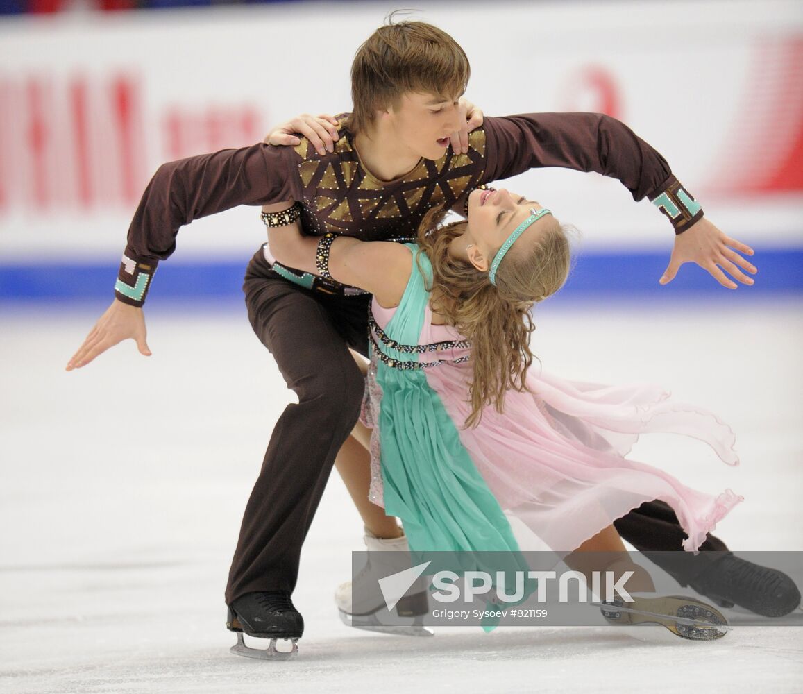 Viktoriya Sinitsyna and Ruslan Zhiganshin