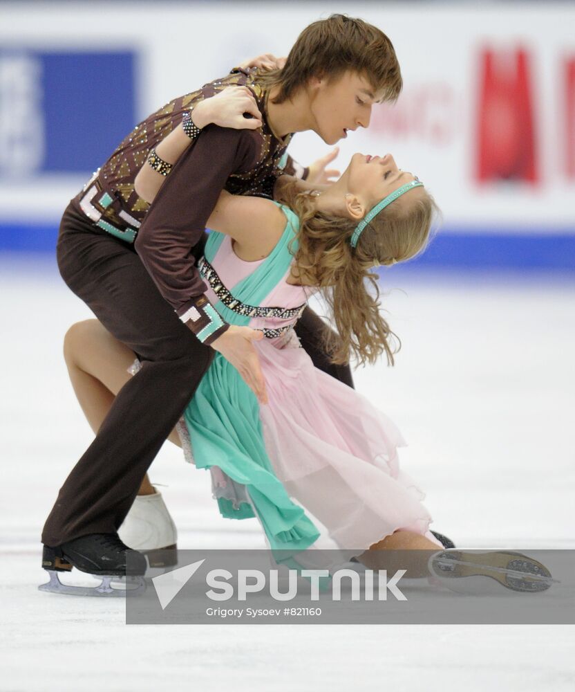 Viktoriya Sinitsyna and Ruslan Zhiganshin