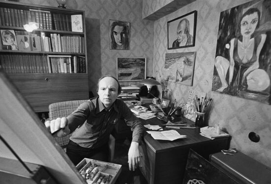 Soviet and Russian actor Andrei Myagkov