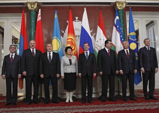 Dmitry Medvedev attends CSTO and CIS summit in Kremlin