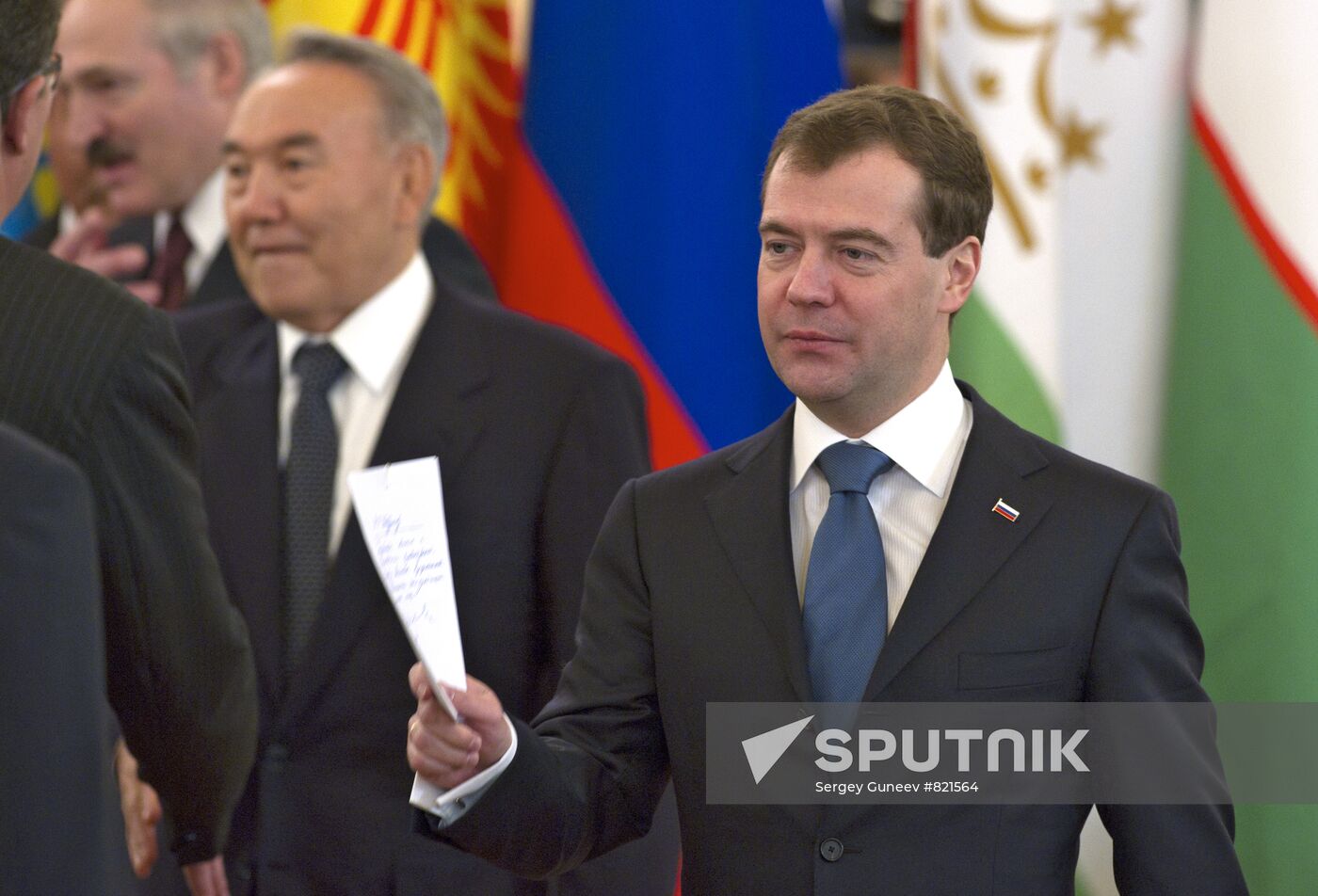 Dmitry Medvedev attends CSTO and CIS summit in Kremlin