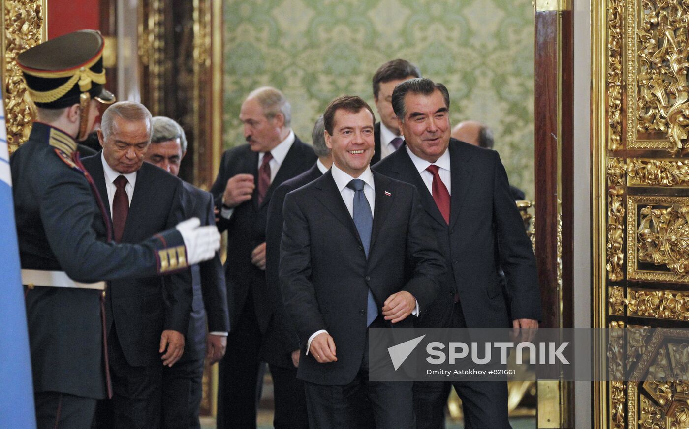 Dmitry Medvedev attends CSTO and CIS summit in Kremlin