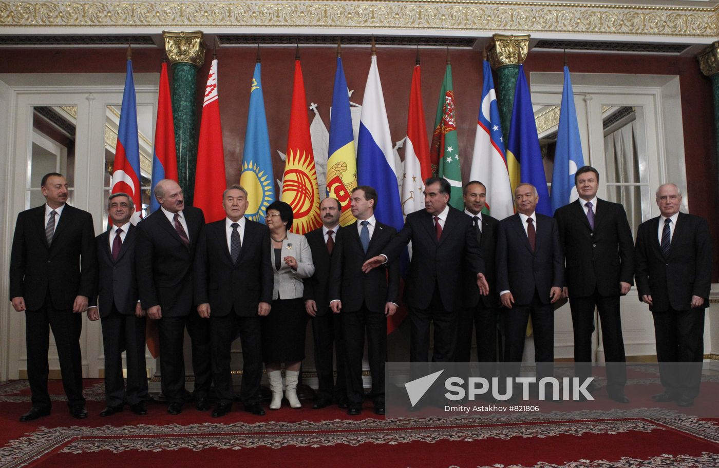 Dmitry Medvedev attends CSTO and CIS summit in Kremlin