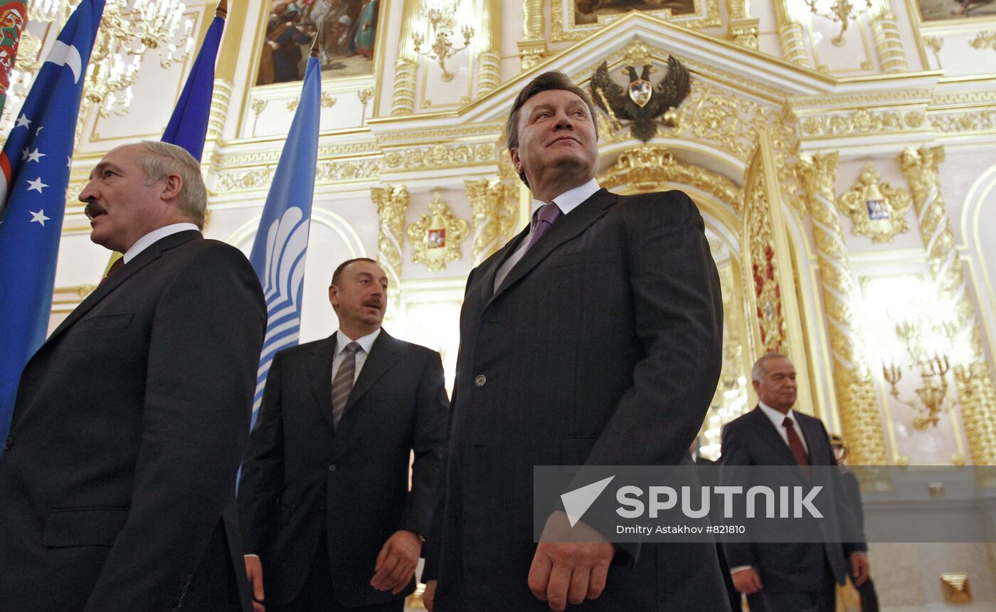 Dmitry Medvedev attends CSTO and CIS summit in Kremlin