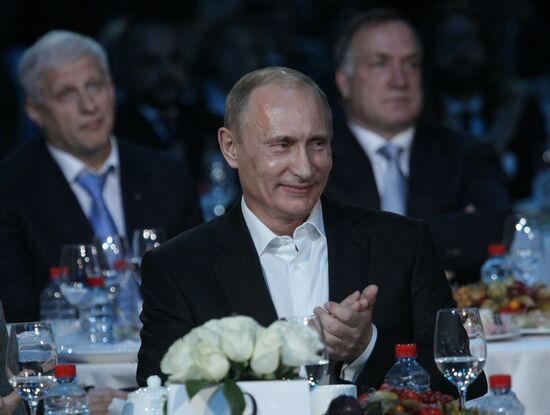 Vladimir Putin attends charity concert in St. Petersburg