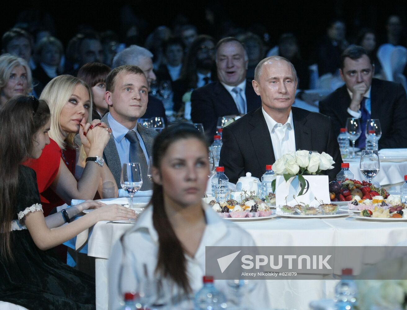 Vladimir Putin attends charity concert in St. Petersburg