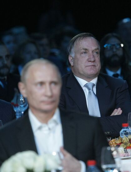 Vladimir Putin attends charity concert in St. Petersburg