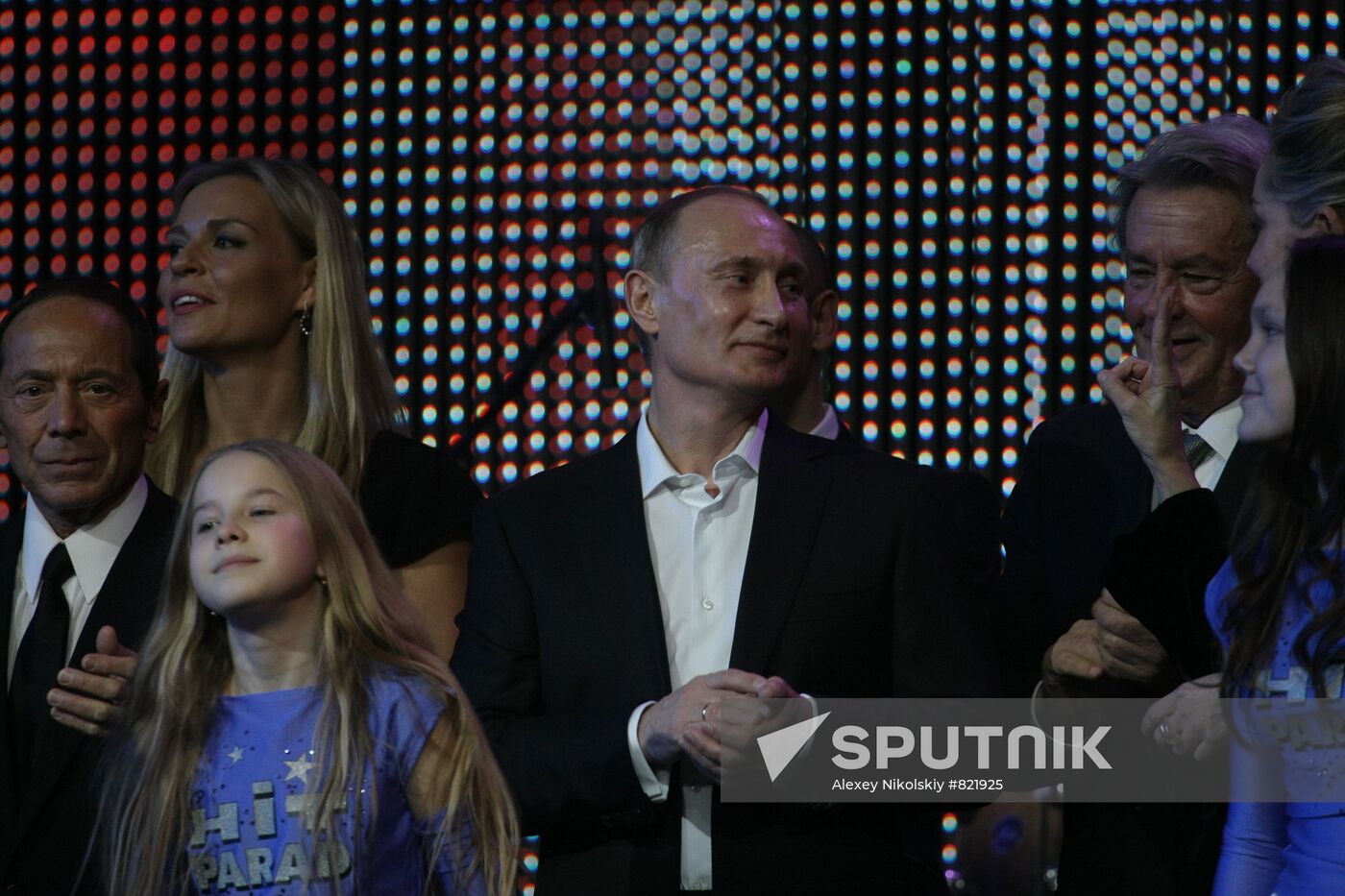 Vladimir Putin attends charity concert in St. Petersburg