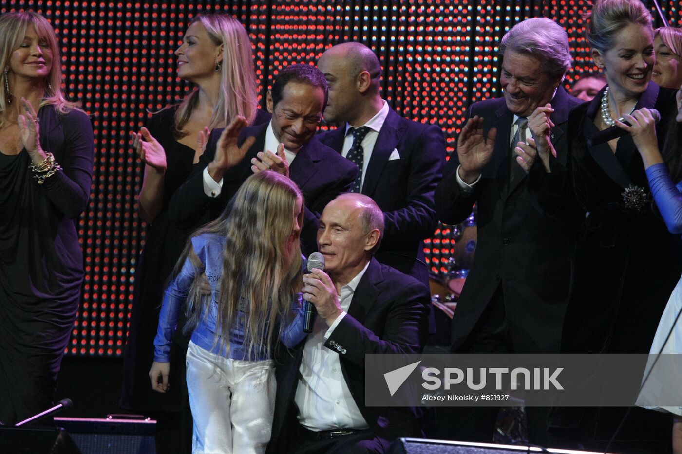 Vladimir Putin attends charity concert in St. Petersburg