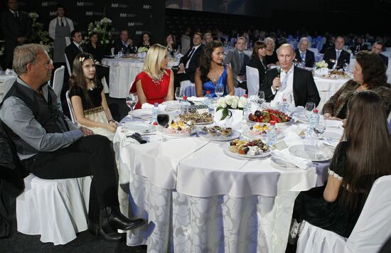 Vladimir Putin attends charity concert in St. Petersburg