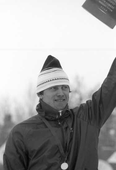 Speed skater Igor Zhelezovsky