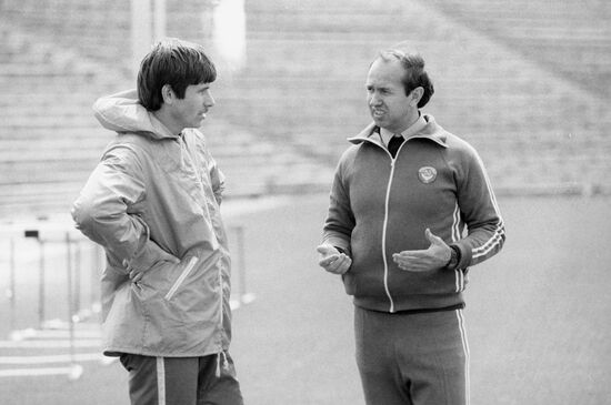 Vasily Bubka and Vitaly Petrov